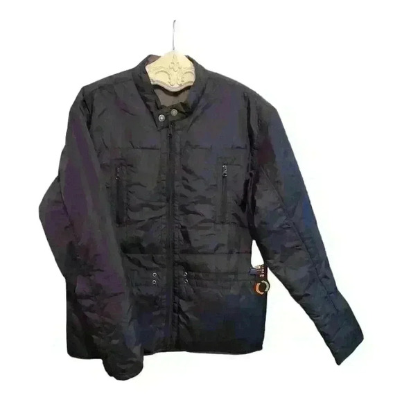 Men’s Jacket Size M Multi-Pocket Casual Zip - Picture 1 of 6